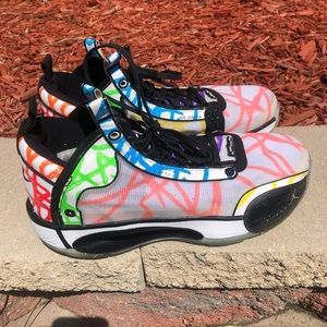 Air Jordan XXXIV ‘Zion Williamson coloring book’ shoes